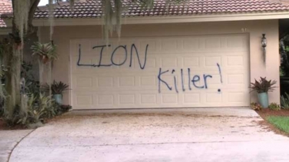 Vandals attack vacation home of dentist who killed Cecil