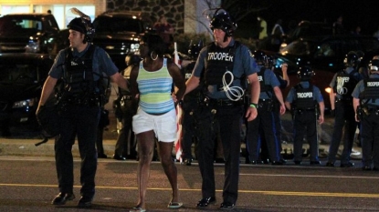 Video shows Ferguson suspect with gun