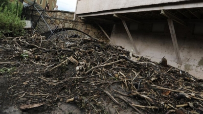 Waldo Canyon mud and debris flood Colorado Springs area