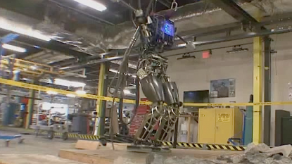 Watch Boston Dynamics’ human-like robot explore the outside world