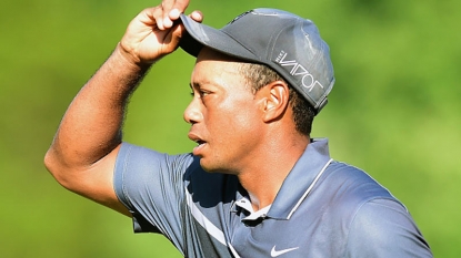 Woods tied for Wyndham lead halfway through third round