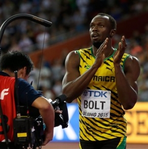 World Athletics 2015: Bolt wins 100-meter title