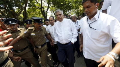 Sri Lanka PM claims victory over ex-strongman in election