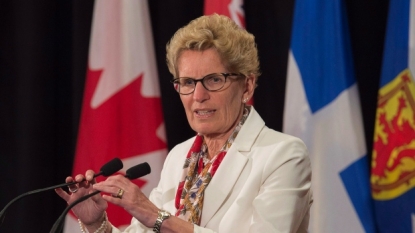 Wynne Make Historical Jab at Harper