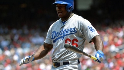 Los Angeles Dodgers OF Yasiel Puig has minor hamstring strain