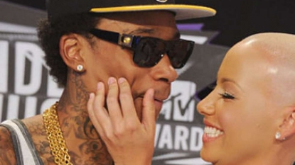 Wiz Khalifa Reunites With Amber Rose At Tour Closer