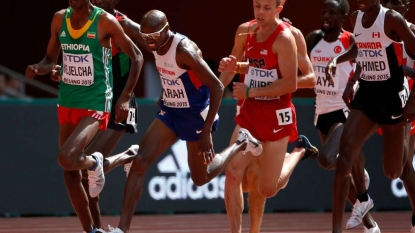 Mo Farah relieved to reach 5000m final after stumble