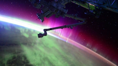 NASA astronaut captured footage of the Northern Lights from the worldwide