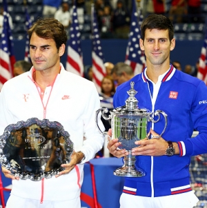 After US Open win, Novak Djokovic credits Roger Federer rivalry for success