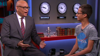 Ahmed Mohamed Talks Clocks, Doing Backwards ‘Nae, Nae’ On ‘Nightly Show’