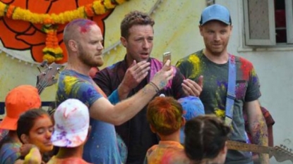 Coldplay make surprise visit to India to shoot new music video