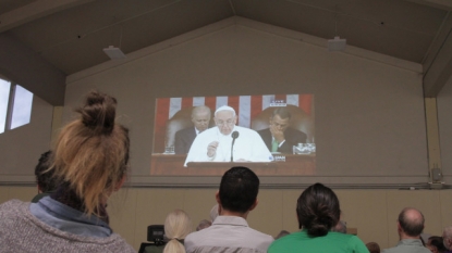 Pope delivers historic speech to US Congress