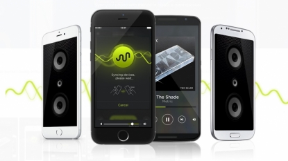 AmpMe creates a multi-speaker setup using smartphones