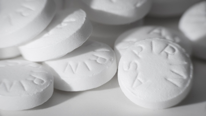 An aspirin a day reduces heart attack risk in older inividuals