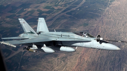 Australian jets complete first attack against Islamic State in Syria