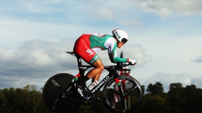 Kiryienka wins time trial at road cycling worlds