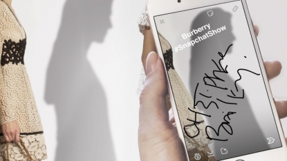 Burberry to preview LFW show on Snapchat