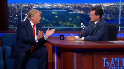 Colbert To Trump: Was Obama Born In The United States?