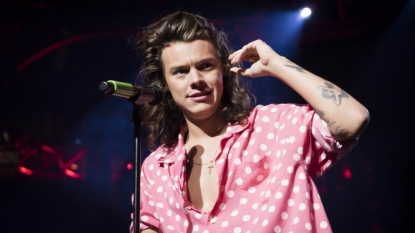 Harry Styles keeps watchful eye over sister and her date during concert