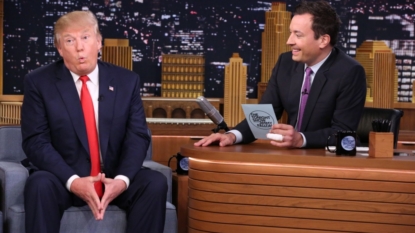 Donald Trump interviews ‘himself’ on ‘The Tonight Show with Jimmy Fallon’