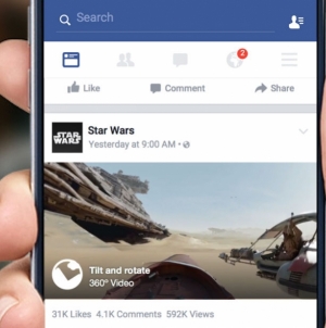 Facebook adds 360-degree video to News Feed