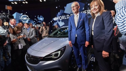 GM chief Barra touts new Opel Astra at Frankfurt show