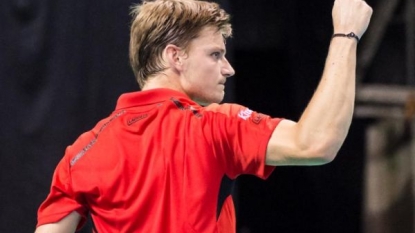 Goffin gives Belgium 1-0 lead over Argentina