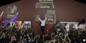 Greece’s left-wing SYRIZA party wins 35.47% of vote in election