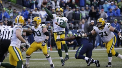 Their matchup with the Seattle Seahawks — Green Bay Packers