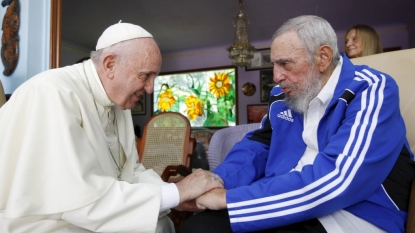 Images Show Intimate Meeting Between Pope Francis and Fidel Castro