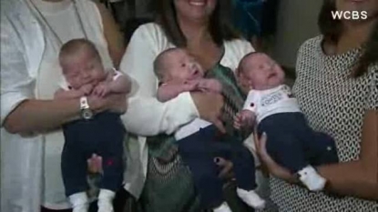 In 50 Million: Rare Triplet Boys Born In New York