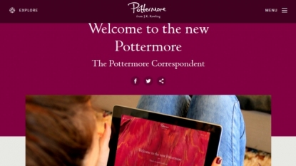 More magic: JK Rowling conjures new Potter story on website pottermore.com