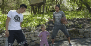 Jeremy Lin on fitting in (plus a Riley Curry cameo)