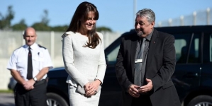 HRH The Duchess of Cambridge visits HMP Send