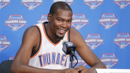 Kevin Durant: Kevin Durant (foot) ‘ready to go’ for Thunder