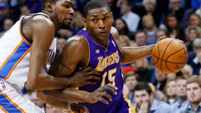 Lakers Sign Metta World Peace to One-Year Deal