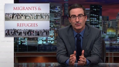 John Oliver tackles offensive refugee coverage and reunites Days of Our Lives