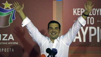 Left-wing party will form coalition after election win in Greece