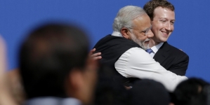 Livestream: Watch Narendra Modi’s townhall at Facebook HQ