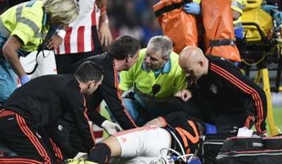 Louis van Gaal: Shaw in good spirits despite horrific double leg break