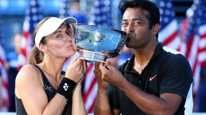 Mirza-Hingis win US Open doubles title