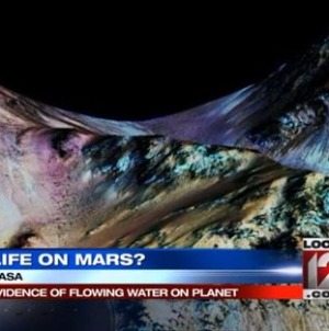 NASA scientists find evidence of flowing water on Mars