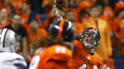 No. 25 Oklahoma State forces 7 turnovers, beats UTSA 69-14