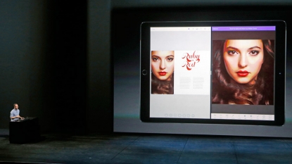 Not Smiling: Apple Event Photoshop Demo Draws Ire