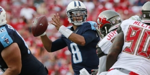 Mariota throws 4 TDs, outplays Winston, Titans rout Bucs