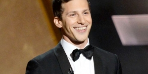 Watch Andy Samberg’s 2015 Emmys Opening Musical Number, Monologue & ‘Mad Men