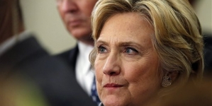 Poll shows big decline for Hillary Clinton