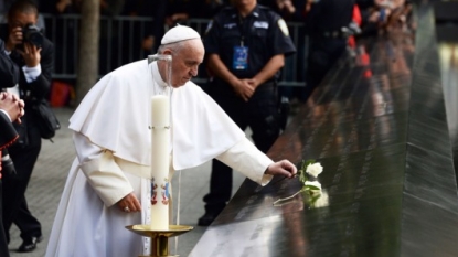 Pope Francis Leads Interfaith Service At Ground Zero