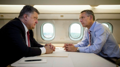 NATO’s Stoltenberg begins first visit to Ukraine