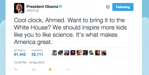 President, nation reacts to Muslim student’s arrest in Texas